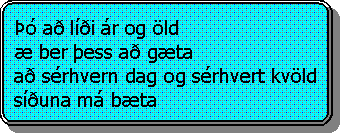 Vefur er aldrei til fullnustu ger!